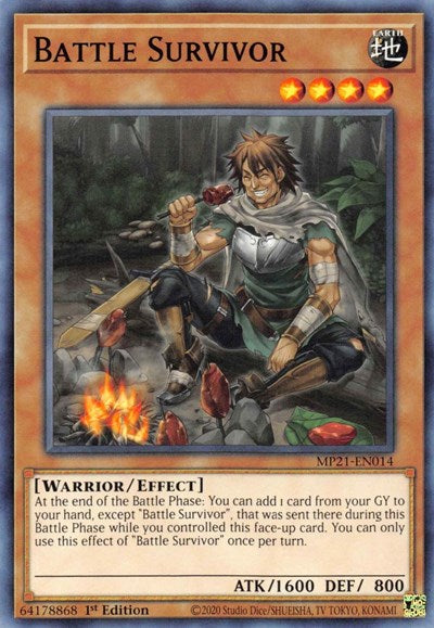 Battle Survivor (Common) [MP21-EN014-C]