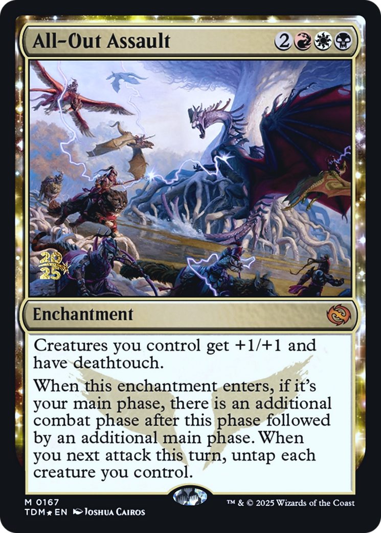 All-Out Assault - Prerelease Promo [PTDM-167s]