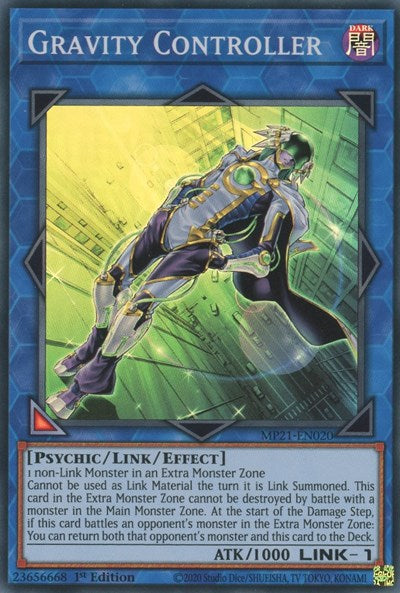 Gravity Controller (Super Rare) [MP21-EN020-SuR]