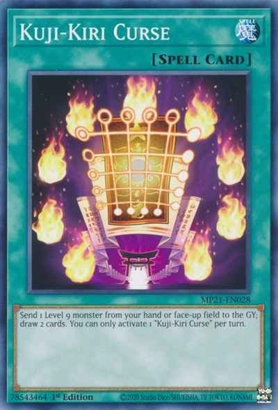 Kuji-Kiri Curse (Common) [MP21-EN028-C]