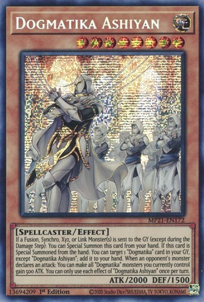 Dogmatika Ashiyan (Prismatic Secret Rare) [MP21-EN172-PrSR]