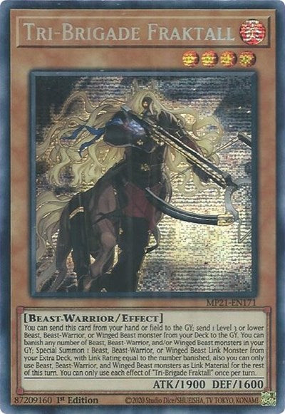 Tri-Brigade Fraktall (Prismatic Secret Rare) [MP21-EN171-PrSR]