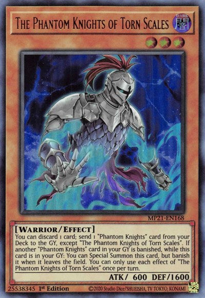 The Phantom Knights of Torn Scales (Ultra Rare) [MP21-EN168-UR]