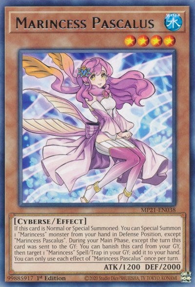 Marincess Pascalus (Rare) [MP21-EN038-R]