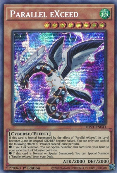 Parallel eXceed (Prismatic Secret Rare) [MP21-EN043-PrSR]