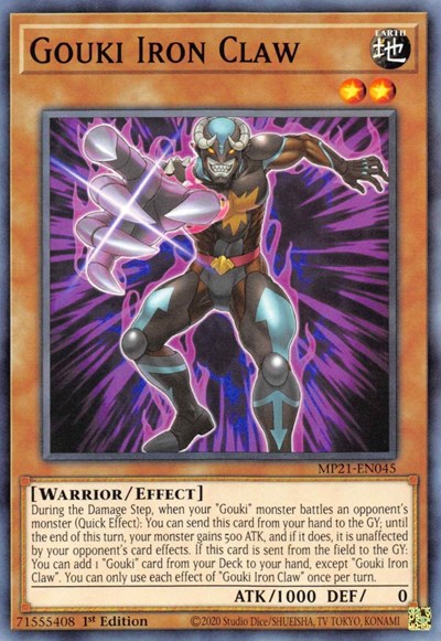 Gouki Iron Claw (Common) [MP21-EN045-C]