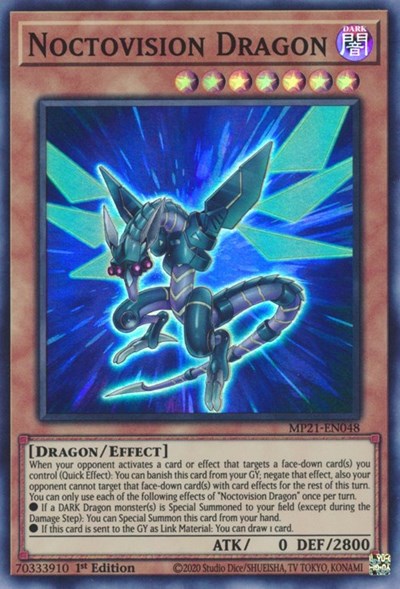 Noctovision Dragon (Super Rare) [MP21-EN048-SuR]