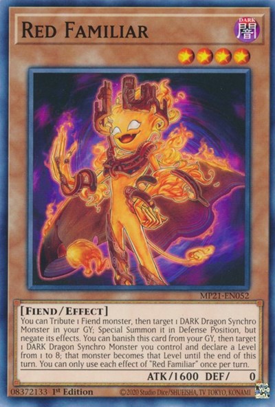 Red Familiar (Common) [MP21-EN052-C]