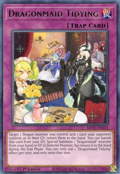 Dragonmaid Tidying (Rare) [MP21-EN153-R]