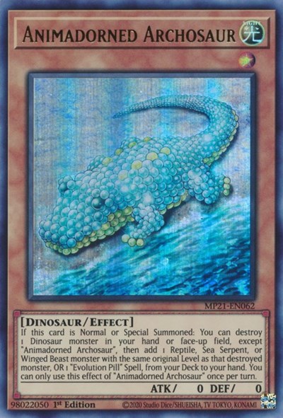 Animadorned Archosaur (Ultra Rare) [MP21-EN062-UR]