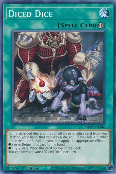 Diced Dice (Common) [MP21-EN146-C]