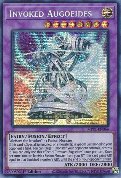 Invoked Augoeides (Prismatic Secret Rare) [MP21-EN064-PrSR]