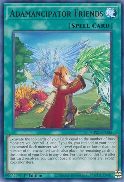 Adamancipator Friends (Rare) [MP21-EN142-R]