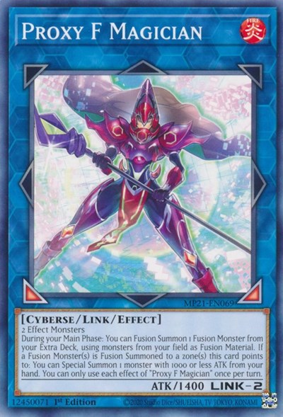 Proxy F Magician (Common) [MP21-EN069-C]