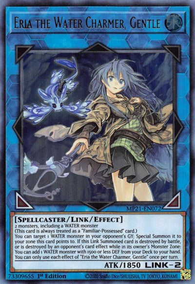 Eria the Water Charmer, Gentle (Ultra Rare) [MP21-EN072-UR]