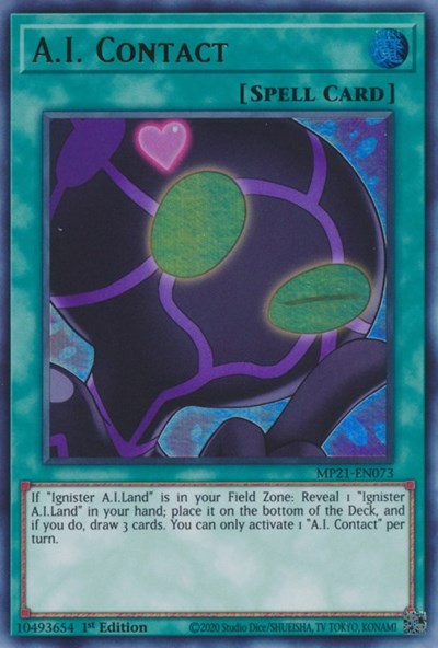 A.I. Contact (Ultra Rare) [MP21-EN073-UR]