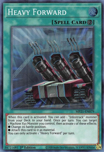 Heavy Forward (Super Rare) [MP21-EN079-SuR]