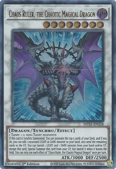 Chaos Ruler, the Chaotic Magical Dragon (Ultra Rare) [MP21-EN128-UR]