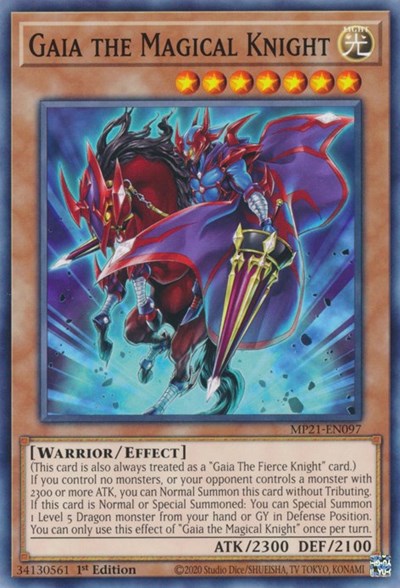 Gaia the Magical Knight (Common) [MP21-EN097-C]
