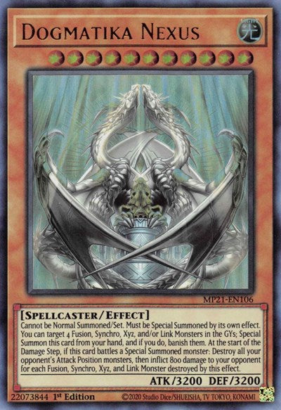 Dogmatika Nexus (Ultra Rare) [MP21-EN106-UR]