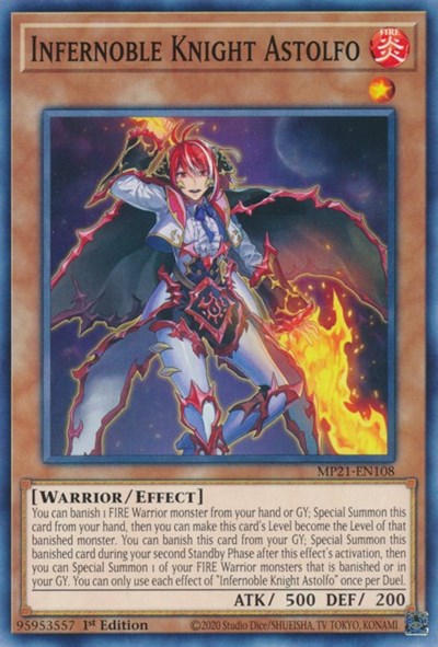 Infernoble Knight Astolfo (Common) [MP21-EN108-C]