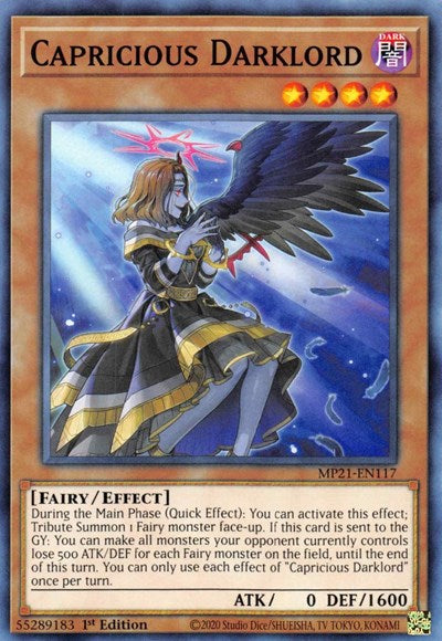 Capricious Darklord (Common) [MP21-EN117-C]