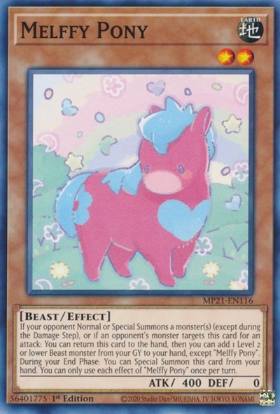 Melffy Pony (Common) [MP21-EN116-C]