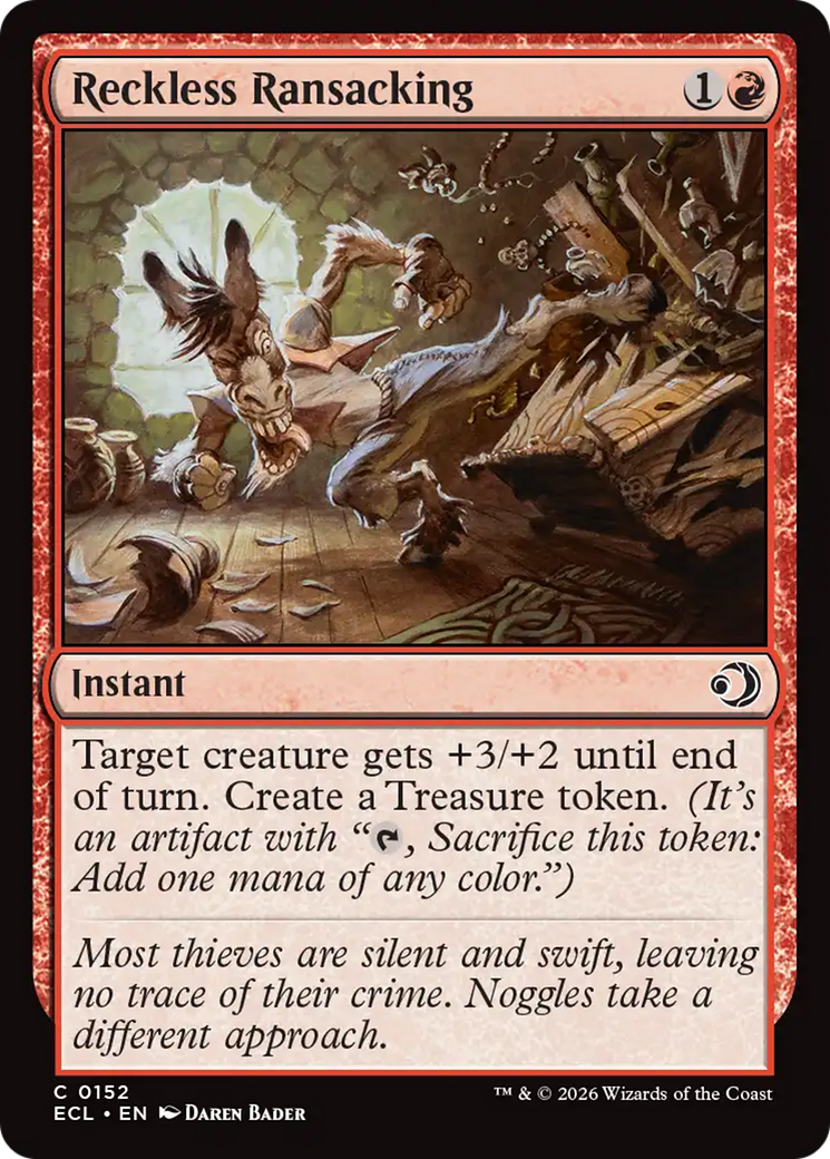 Reckless Ransacking [ECL-152]