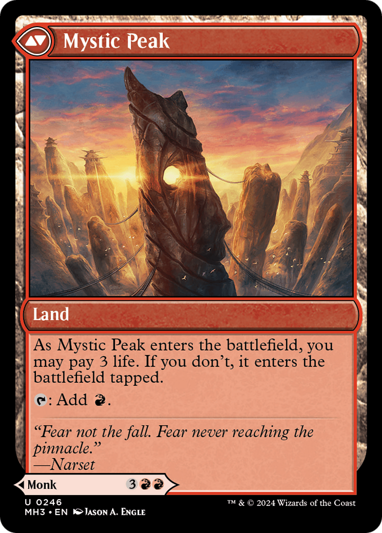 Pinnacle Monk // Mystic Peak [MH3-246]