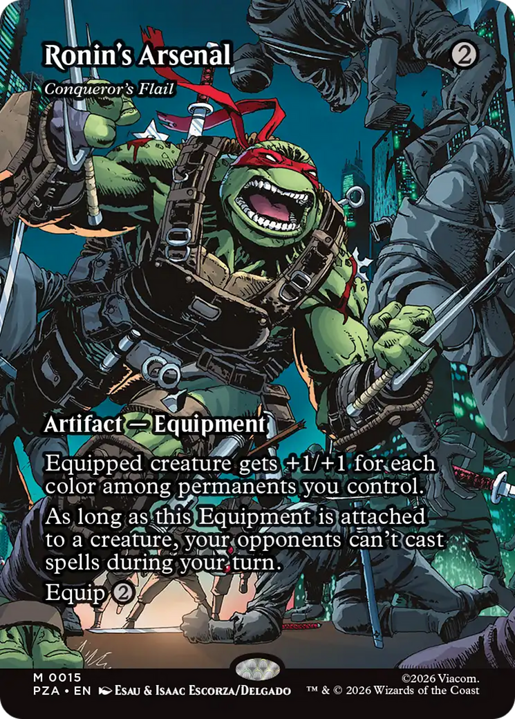 Conqueror's Flail - Borderless - Full Art [PZA-15]
