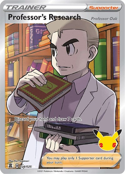 Professor's Research - 024/025 (Ultra Rare) [CEL-024-UR]