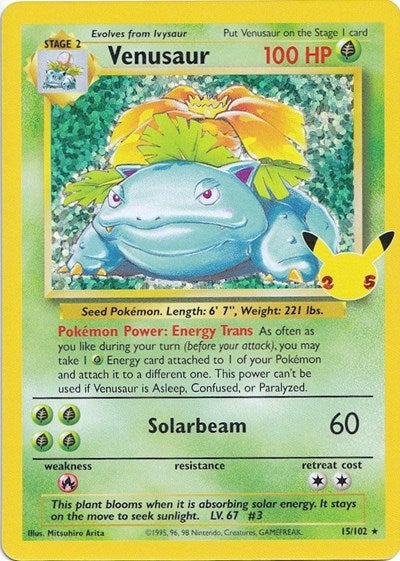 Venusaur - 15/102 (Classic Collection) [CEL-15-CC]