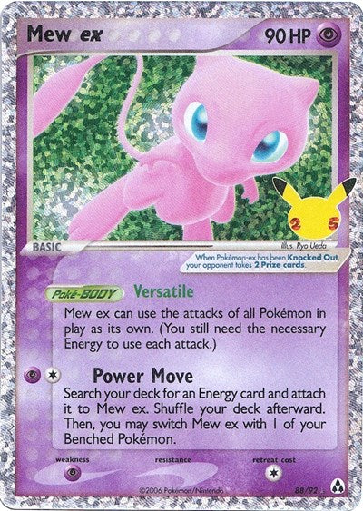 Mew ex - 88/92 (Classic Collection) [CEL-88-CC]