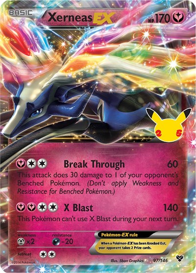 Xerneas EX - 97/146 (Classic Collection) [CEL-97-CC]