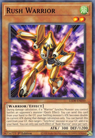 Rush Warrior (Common) [LED8-EN050-C]