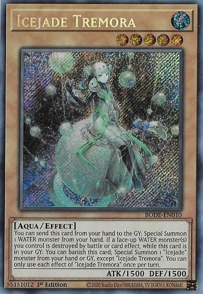 Icejade Tremora (Secret Rare) [BODE-EN010-SeR]
