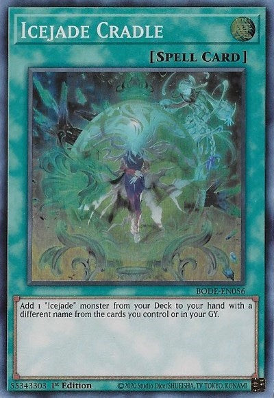Icejade Cradle (Super Rare) [BODE-EN056-SuR]