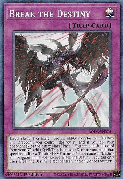 Break the Destiny (Common) [BODE-EN076-C]