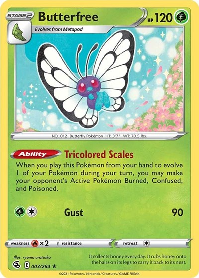 Butterfree - 003/264 (Holo Rare) [FST-003-HR]