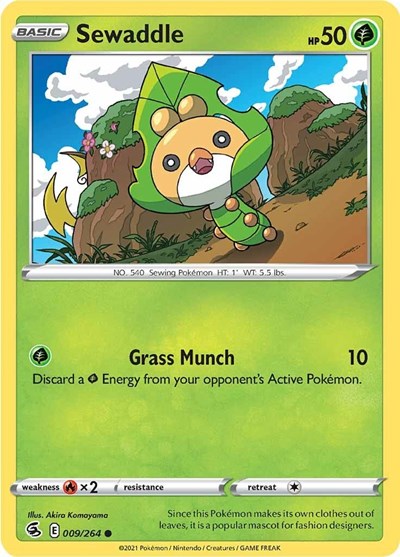 Sewaddle - 009/264 (Common) [FST-009-C]