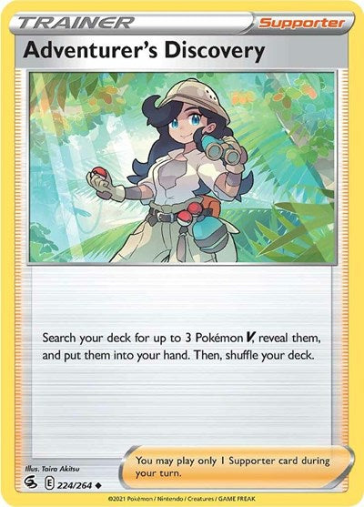 Adventurer's Discovery - 224/264 (Uncommon) [FST-224-U]