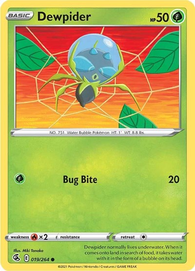 Dewpider - 019/264 (Common) [FST-019-C]