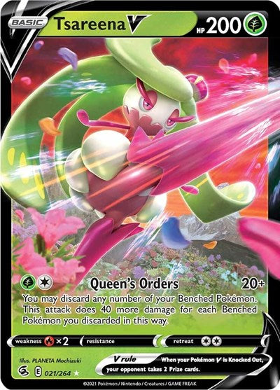 Tsareena V - 021/264 (Ultra Rare) [FST-021-UR]