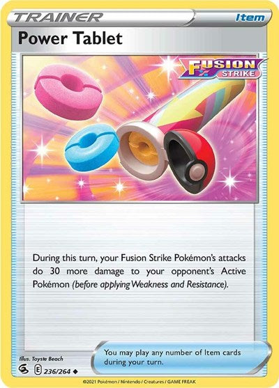 Power Tablet - 236/264 (Uncommon) [FST-236-U]