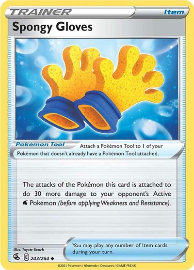 Spongy Gloves - 243/264 (Uncommon) [FST-243-U]