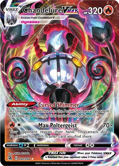 Chandelure VMAX - 040/264 (Ultra Rare) [FST-040-UR]