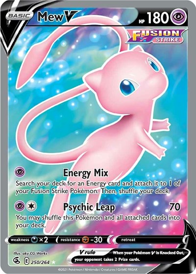 Mew V - 250/264 (Ultra Rare) [FST-250-UR]