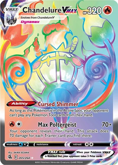 Chandelure VMAX - 265/264 (Secret Rare) [FST-265-SR]