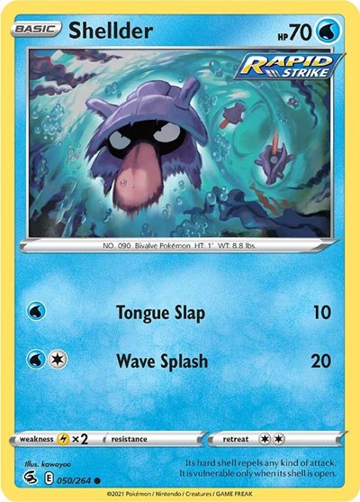 Shellder - 050/264 (Common) [FST-050-C]