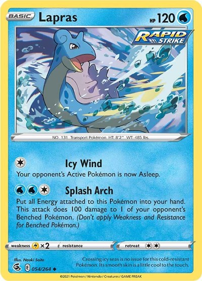 Lapras - 054/264 (Uncommon) [FST-054-U]